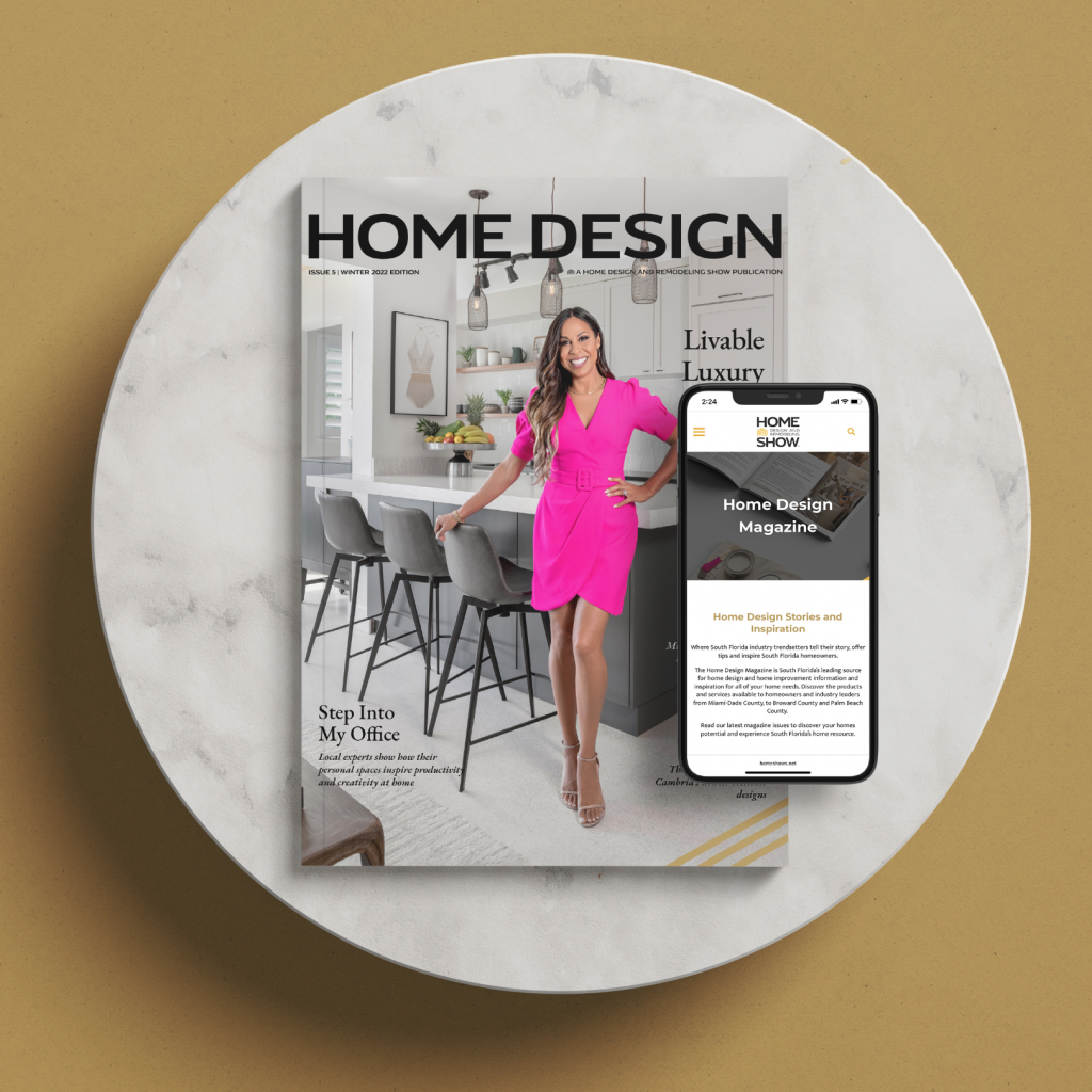 home shows design magazine cellphone